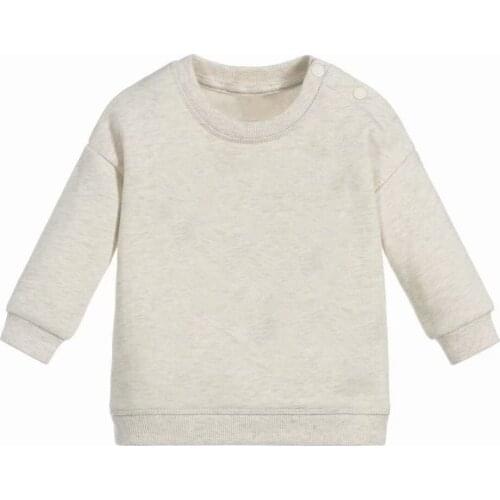 Kids Cotton Sweatershirt Boys Pullover Tops Baby Long Sleeve Romper Brother Matching Clothes