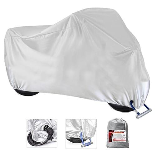 For Yamaha MT-25 Motorcycle Canvas Waterproof Wind Black Durable Gray Cover Fabric Moto Scooter Protective Rain Tent Accessories