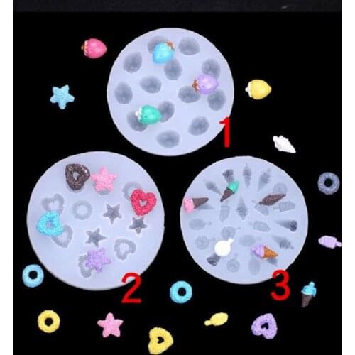 Strawberry Sugar Candy Mould Baking Scented Candle Decoration 17-417