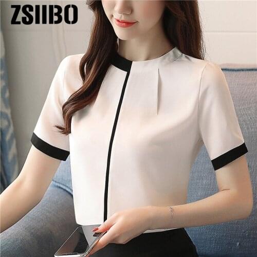 HIZILENT White Blouses