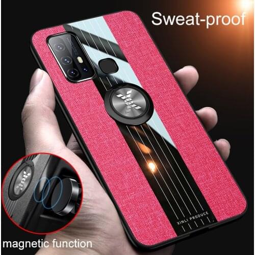 Magnetic Stand Case for VIVO Z6 5G VIVOZ6 Z6 PRO Z6Pro Business Style Cover Phone Holder Soft TPU Silicone Coque Capa Shockproof