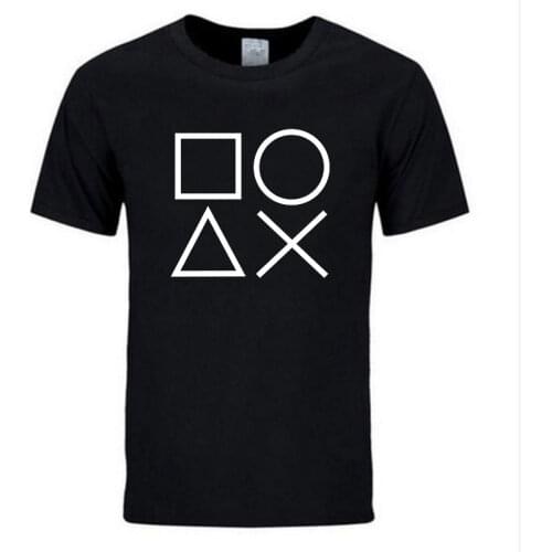 Playstation Controller Sign PS2 PS3 Cool Game Creative Mens Men T Shirt Tshirt 2019 New Casual Tee Summer Brand Clothing
