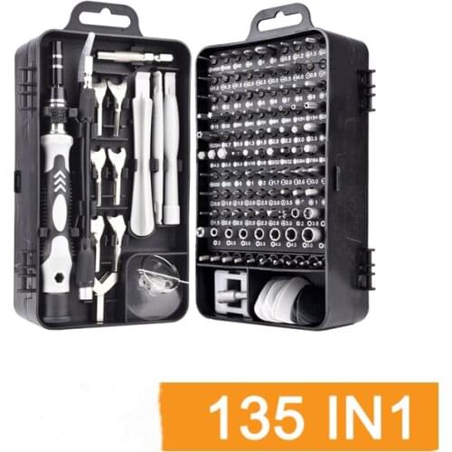 Screwdriver set precision screwdriver bit combination of multi-function mobile phone repair package manual maintenance tool