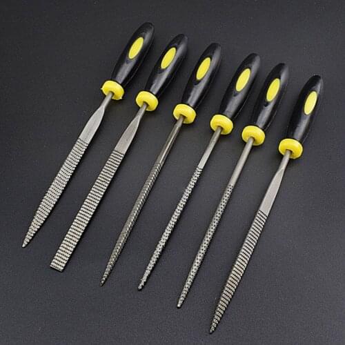 New Mini Wood Carving Tools File Set Diy Folder Metal Filing Flat Woodworking Files Hobby HandMicrotech Needle Rasp Filling Tool