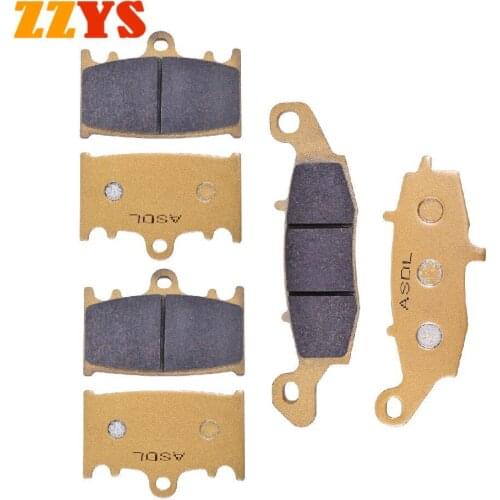 Motorcycle Front & Rear Brake Pads For KAWASAKI VN1700 Vulcan Voyager A B J K D 2009-2013 VN2000 Vulcan Ltd Classic 2004-2009