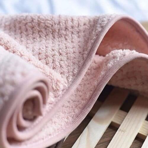 Microfiber Bath Towel Hair Dry Quick Drying Lady Bath Towel Soft Shower For Woman Turban Head Wrap Bathing Tools A1