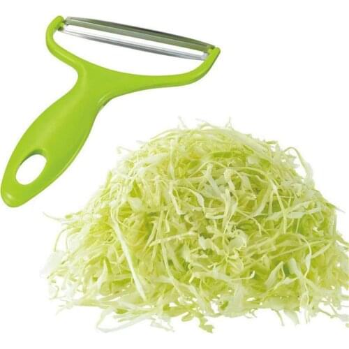 Cooking Tools Wide Mouth Peeler Vegetables Fruit Stainless Steel Cabbage Graters Salad Potato Slicer Kitchen Accessories L3