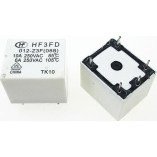HOT NEW 12V relay HF3FD 012-Z3F HF3FD-012-Z3F HF3FD012-Z3F 12V 12VDC DC12V DIP5