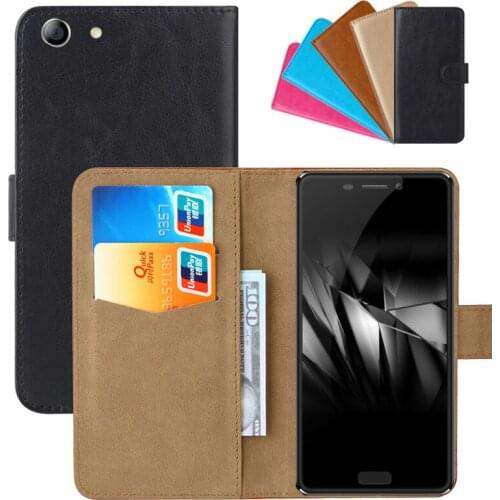 Luxury Wallet Case For Micromax Q4310 Canvas 2 (2017) PU Leather Retro Flip Cover Magnetic Fashion Cases Strap
