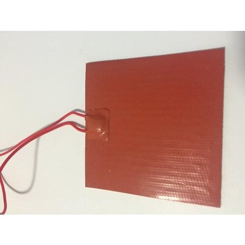 Silicone heating pad heater 120V 600W 280mmx280mm 5A for 3d printer heat bed 1pcs