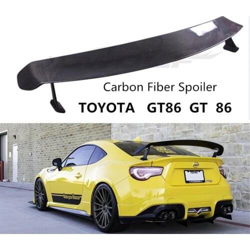 Carbon Fiber Spoiler For TOYOTA GT86 GT 86 2011 12 13 14 15 16 2017 2018 Wing Spoilers High Quality Car Modification Accessories