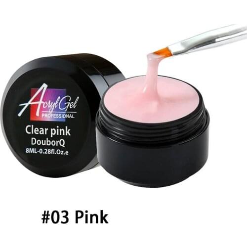 Gel Hard Finger Nail Extension UV LED Jelly Nail Gel Acrylic Builder Fast Dry SP99