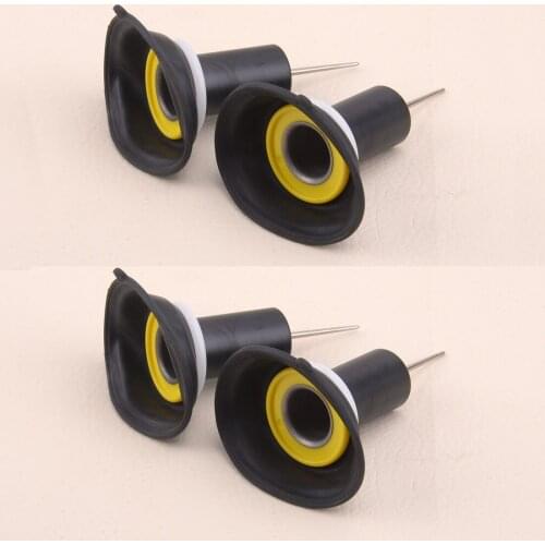 4Pcs Motorcycle Membrane Diaphragm Carburetor Vacuum Piston fit for Honda CMX250C 1999 2000 2001 2002 2003 2004 2005 2006 - 2009