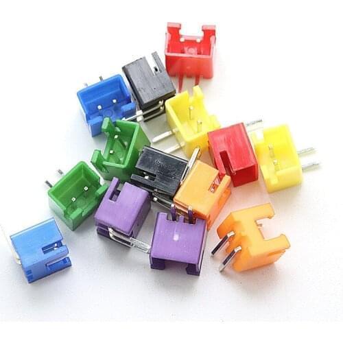 XH2.54mm XH2.54 XH-3A 3P Colored colourful curved needle holder Red Black Yellow Green Blue socket Terminal