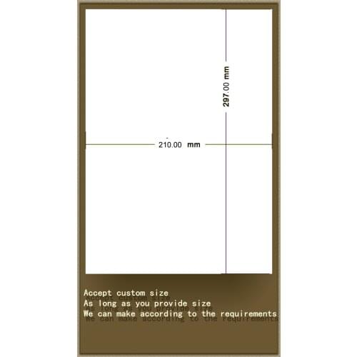 100 sheets/pack A4 White matte inkjet printing paper Self Adhesive Sticky Label For Inkjet Printer handwritten adhesive paper