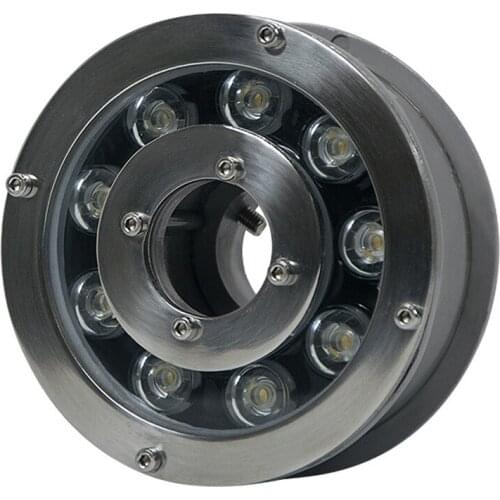 5pcs AC12V 24V DMX512 underwater led light Fountain 6w 9w12w 15w 18w RGB RGBW External control ip68 for swimming pool