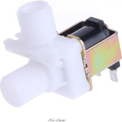New DC 12V Electric Solenoid Valve Magnetic N/C Water Air Inlet Flow Switch 1/2"