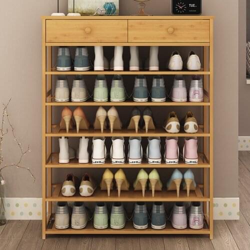 Quality plate shoe rack economical household drawer storage multi-functional door small shoe rack fine texture simple shoe cabin