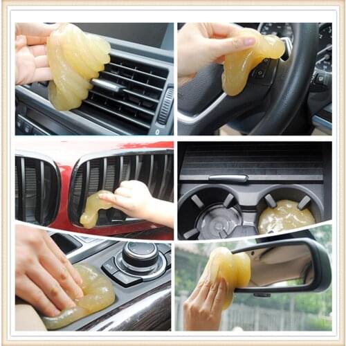 Cleaning Glue Car Clean Gum Gel Air Conditioner Outlet Dust Dirt Cleaner for BMW 530Li 335i 750i 330i 325i 320si 630i