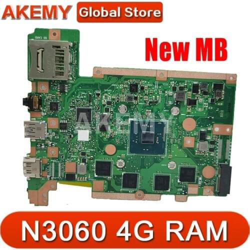 Akemy C202SA Laptop Motherboard for ASUS C202SA C202S C202 Test original Motherboard N3060 CPU 4G RAM EMMC-16G