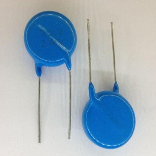 New 10pcs/lot 20KV222K 2200PF 2.2NF 222 20KV 0.0022UF ceramic capacitors new original