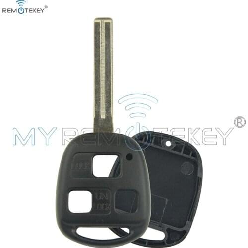 Remtekey replacement case cover shell 3 button TOY48 long blade for Lexus GX470 RX350 SC430 2006 2007 2008 2009