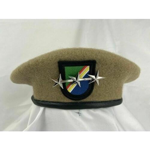 Us Army Ranger Regiment Wool Beret Officer 3star Lieutenant General Rank Hat armyshop2008