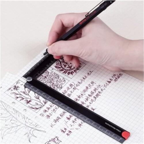 High quality folding ruler Office and school supplies Aluminum alloy length measurement tool Ruler for school