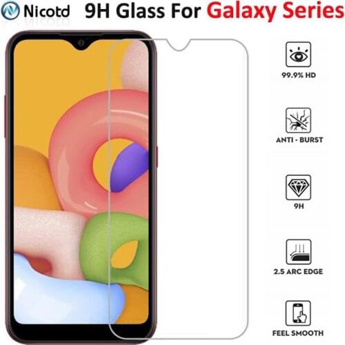 9H Tempered Glass For Samsung Galaxy A01 A10e A20e Screen Protector Glass For Galaxy A10 A20 A30 A40 A50 A60 70 Protective Glass
