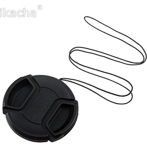10pcs 52mm Center Pinch Snap-on Front Lens Cap Cover Case For Canon Nikon Sony Camera Lens Filters