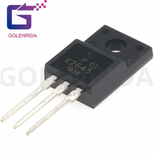 10pcs 2SK2645 TO-220F K2645 TO-220 600V 9A 1.2 TO220F MOSFET N-Channel transistor