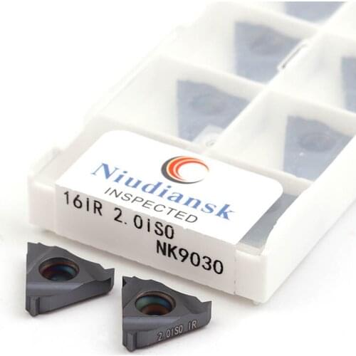 16IR 0.5 0.75 1.0 1.25 1.5 1.75ISO 2.0 2.5 3.0 3.5 ISO CNC Thread Turning Tool Carbide Insert Lathe Machining High Quality Blade