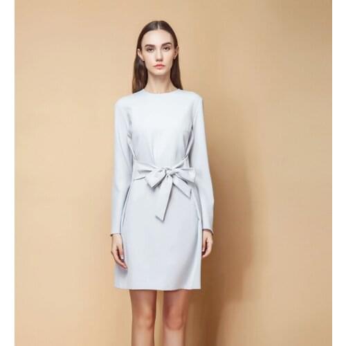 2017 Spring Autumn New Fashion Women Elegant Plus Size Customize 3XS-10XL Long Sleeve Dress Ladies Slim Fit Vestido Dresses