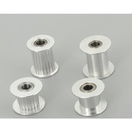 2GT Idler Pulley 20 Teeth Bore 5 8 mm width Bearing Timing belt For 10 15mm 3D Printer Accessories Tensioning wheel