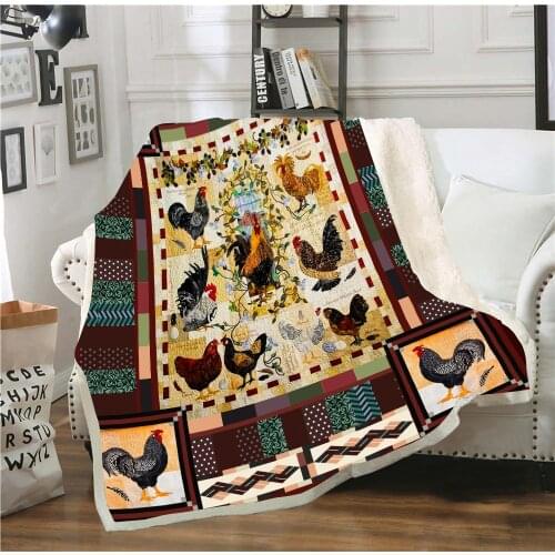 3D Flannel Blanket Bedspread Bedding Square Picnic Boys Girls Blankets Vintage Soft Creative Pattern Design Blanket Decorations