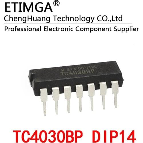 5PCS/LOT TC4030BP Four XOR Gate 2 Input Integrated Circuit DIP14