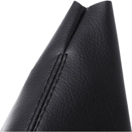 50LC PU Leather Dustproof Cover Gear Stick Gaiter Shift Lever Boot For Peugeot 307 SW CC