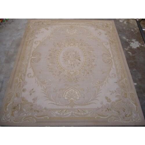 Free Shipping 4'X6' French Woolen Aubusson rug handmade 100% New Zealand wool rugs and carpets for home decoration