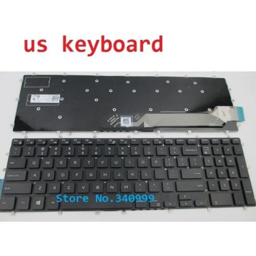Free shipping New US keyboard For Dell Inspiron 15 5565 5567 17 5765 5767