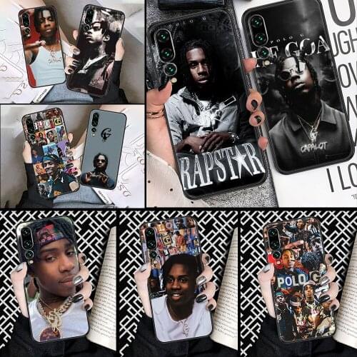 Polo G rapper Phone case For Huawei P Mate P10 P20 P30 P40 10 20 Smart Z Pro Lite 2019 black fashion cover art back tpu bumper