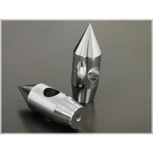 For Harley Softail Dyna Sportster or any custom applications Freeshipping 5" Chrome Spike Handlebar Riser