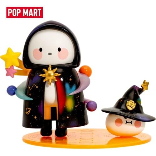 POP MART BOBO and COCO Magician Figurine Collectible Cute Action Kawaii Gift Kid Plastic Toys Figure