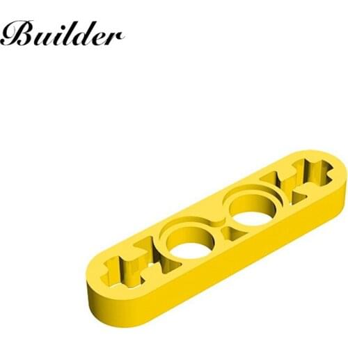 Little Builder 32449 MOC Technology Bricks Liftarm 1x4 Pin Arm with Shaft 10pcs Building Blocks DIY Particle Toys for Children