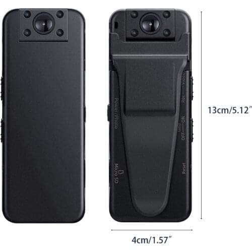 H7JF Mini 1080P Camera,Small Body Camera 1080P Infrared Light Night Vision Camcorder Video Recording Car DVR