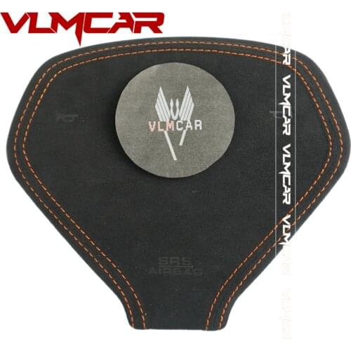 Custom Steering Wheel Carbon Fiber Horn Cover Cap For Infiniti EX25 EX30 EX35 G25 G37 G35 with Alcantara