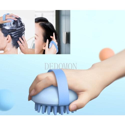 Silicone Shampoo Scalp Hair Massager Shampoo Massage Comb Bath Massage Brush Scalp Massager Hair Shower Brush Comb Massage Tool