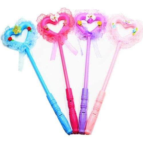 Led Love Glitter Led Glow Flashing Colorful Birthday Party Christmas Sticks Toys Gift Cotton Lollipop Concert Cheer Props Stall