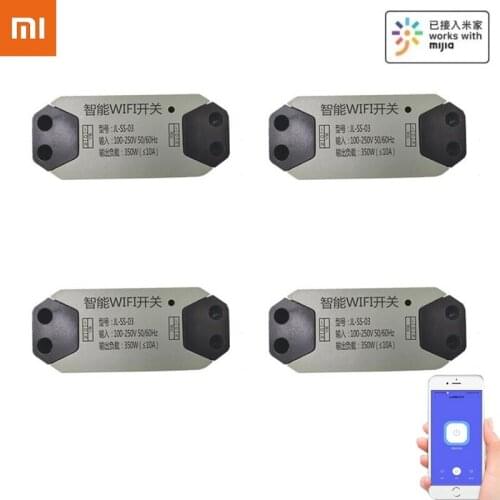 New Xiaomi Mijia Wifi Smart Light Switch Universal Breaker Timer Smart Life Wireless Remote Control Works with Mi Home Mijia App