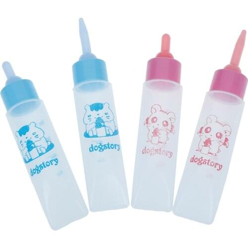 100% brand new and high quality 1pcs Pet Milk Bottle 30ml Silicone Nipple Small Animal Feeding Hamster Cat Dogs Puppy