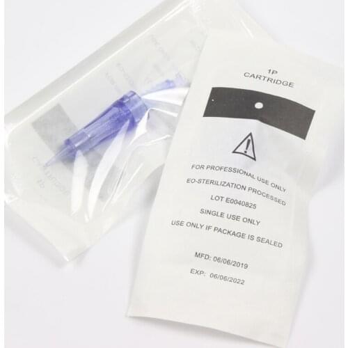 20pcs/lot Replacement Head Bayonet Cartridge Needles Derma Pen Microblading Needles Micro Stamp Tattoo Tip For PMU Machine
